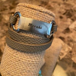 J Bloom . Wrap around bracelet